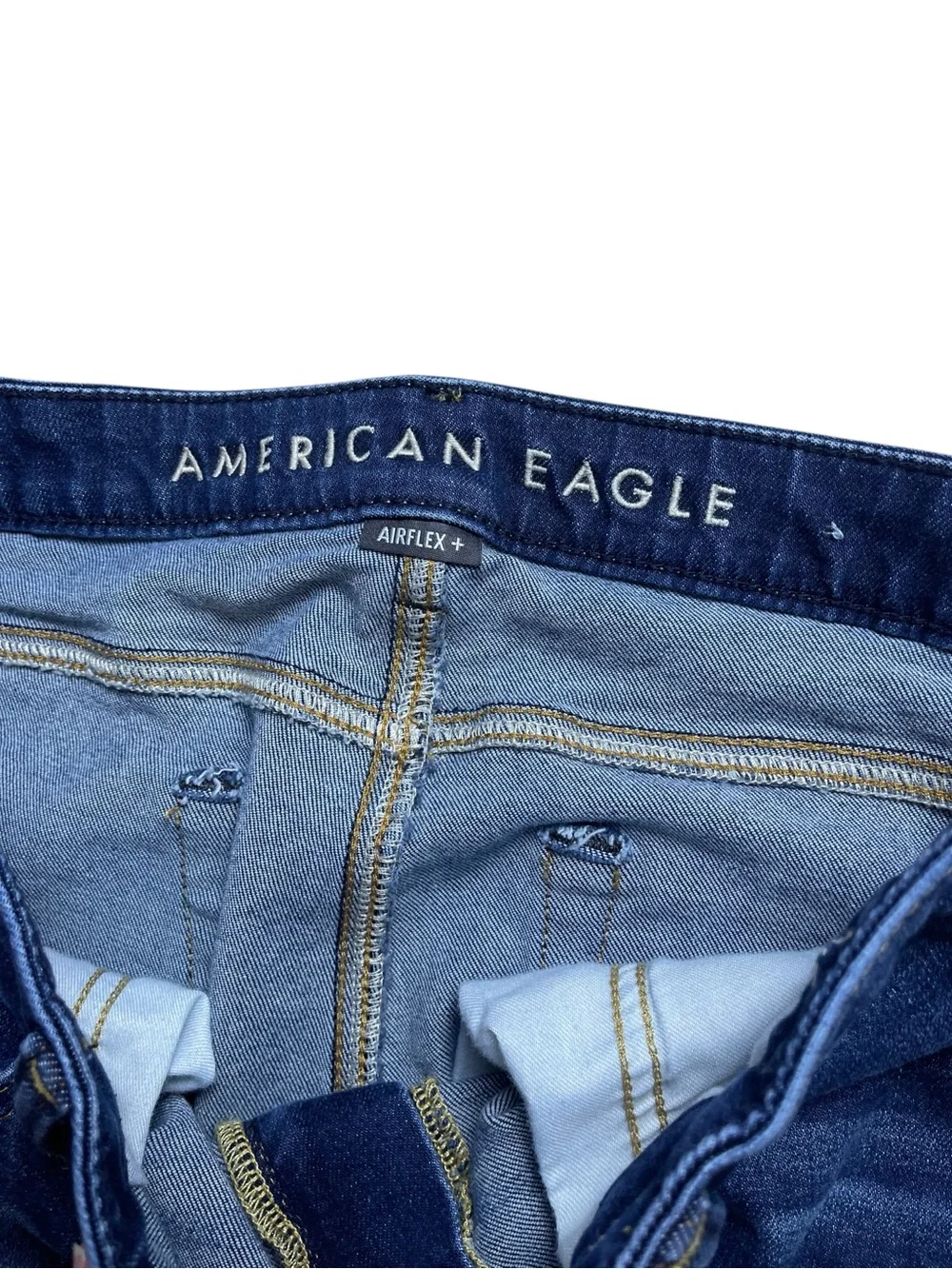 American Eagle Airflex + Original Straight Jeans 33x34